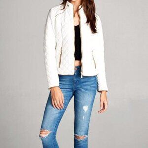 Quilted Puffer Style Jacket